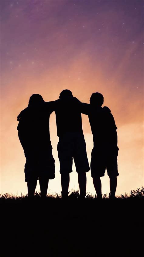 3 Friends, Boys, shadow HD phone wallpaper | Pxfuel