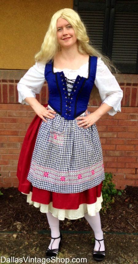 Oktoberfest Traditional Costumes, German Polka Dancer Attire