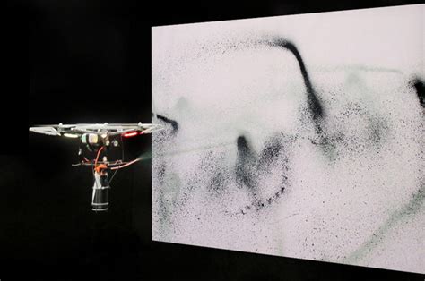 Artist KATSU Creates Paintings Using His Spray Paint Drone