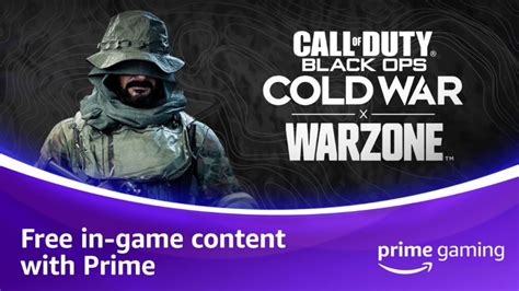 How To Get Warzone & Black Ops Cold War Prime Gaming Rewards?