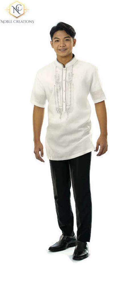 BARONG TAGALOG Linen Gusot Mayaman Filipino National Costume - Etsy Canada