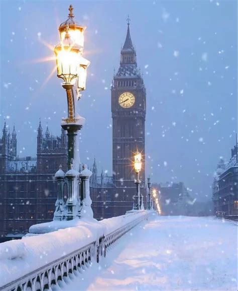 Winter Wonderland in London | London christmas, Big ben, Winter scenes