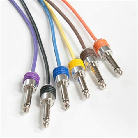 Low-Profile, Colour-Coded Patch Cables