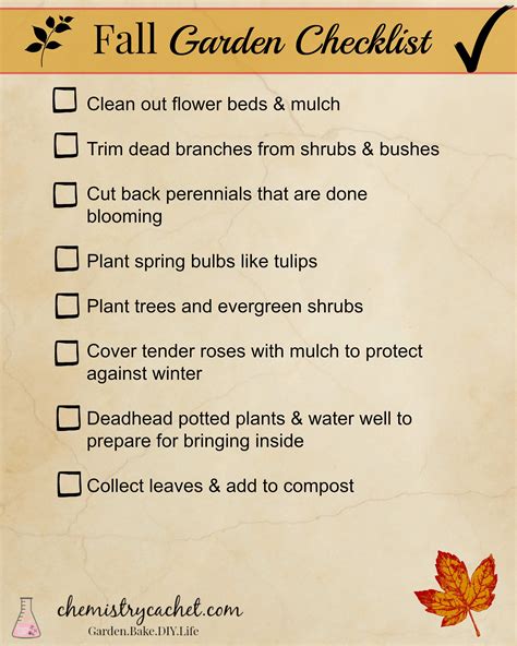 Fall Garden Checklist For Busy People