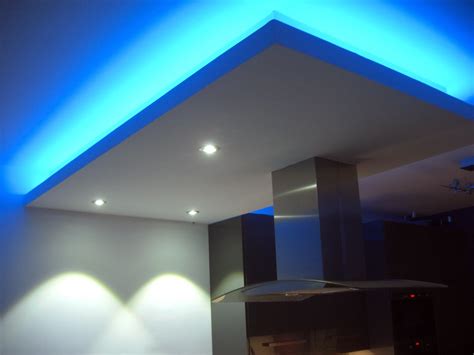 Eclairage LED Faux Plafond Moderne 2014 - Décoration Platre Maroc ...