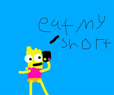 bart simpson joke - Drawception