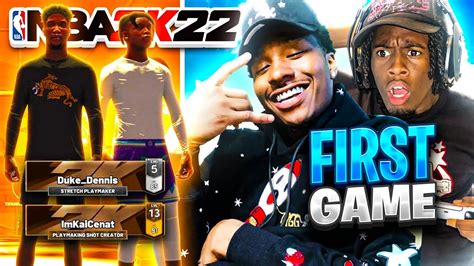 Duke Dennis And Kai Cenat Play NBA 2K22 Together For The FIRST TIME! Best Build NBA 2K22! - YouTube