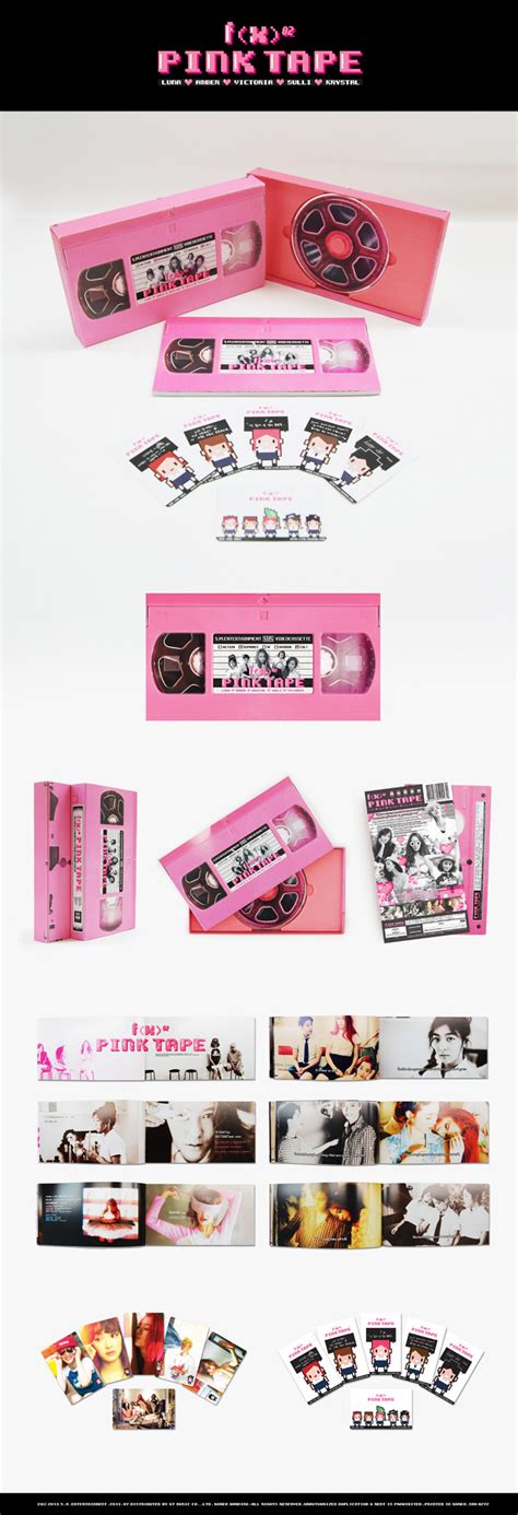 F(x) pink tape album packaging | Kpopselca Forums