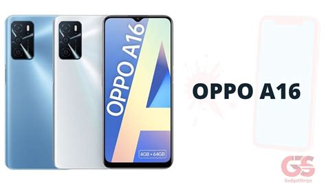 OPPO A16 - Full Phone Specification & Price in Nigeria - GadgetStripe