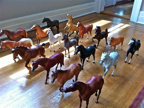 As well as a huge collection of Breyer horses... | Breyer horses, Horses, Bryer horses