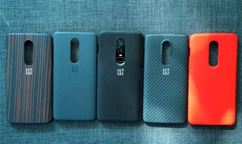 OnePlus 6 Cases Unboxing – Nylon Black and Ebony Wood Bumper Case, Karbon, Sandstone and ...