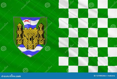 Flag of County Fermanagh in Northern Ireland Stock Photo - Image of flag, antrim: 131905366