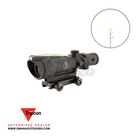 Trijicon ACOG Rifle Scope 3.5-35 Amber Chevron M193 Illuminated TA51 Mount TA11-D-100292 - Omaha ...