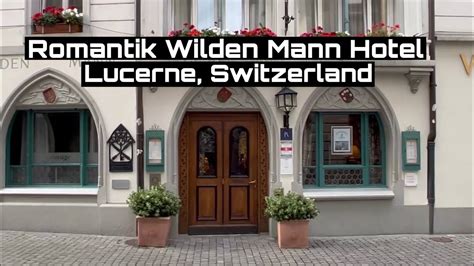 WILDEN MANN HOTEL LUCERNE, SWITZERLAND - Classic Romantik hotel in ...