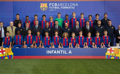 2016/17 FC Barcelona academy teams