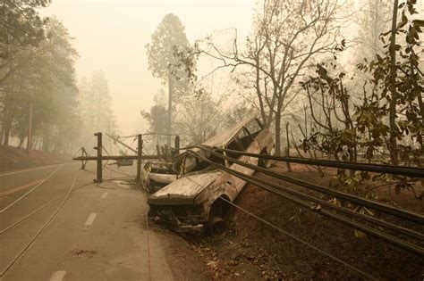 Drone video shows Camp Fire's destruction up close - SFGate