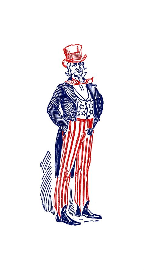 Uncle Sam Vintage Drawing Free Stock Photo - Public Domain Pictures
