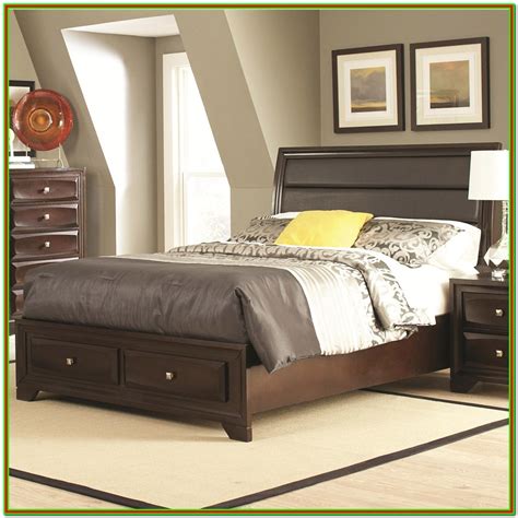 Storage Bed Frame Queen Size - Bedroom : Home Decorating Ideas #PWqJa3mkDx