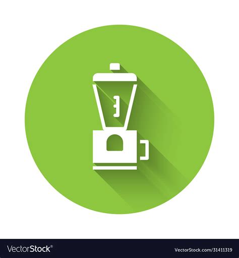 White electric coffee grinder icon isolated Vector Image