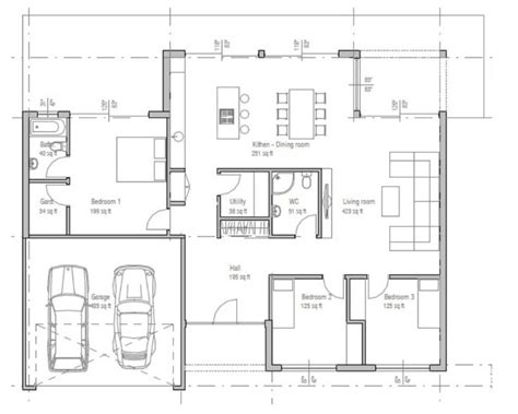 planos de casas 150 metros cuadrados