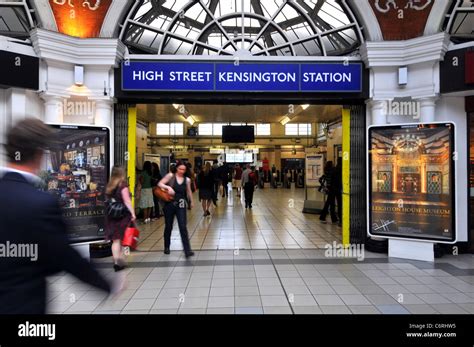 High Street Kensington Station, London, Britain, UK Stock Photo - Alamy