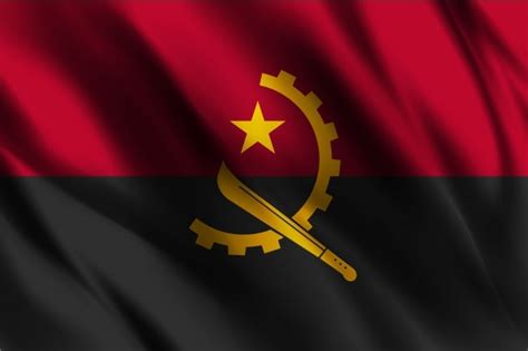 Flags Of The World: Angola Flag - Koryo Tours