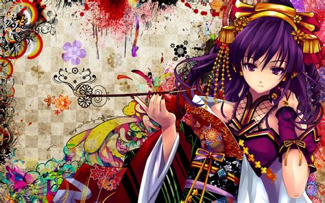 🔥 [40+] Anime Geisha Desktop Wallpapers | WallpaperSafari