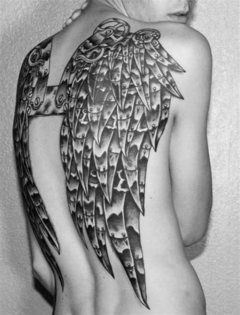 wings. | Mechanical wings, Tattoos, Cool tattoos