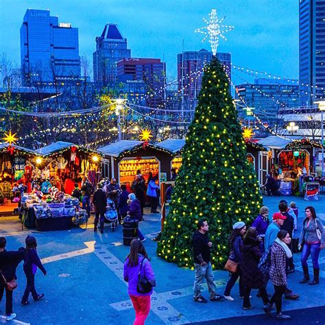 German Christmas Village at Baltimore's Inner Harbor - Baltimore Christmas