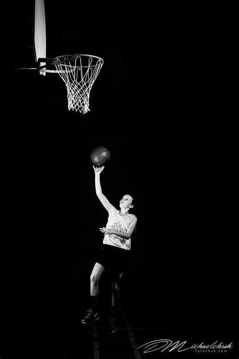 Basketball Portraits | Photography by Darcy Michaelchuk | Youth sports, Sports basketball, Portrait