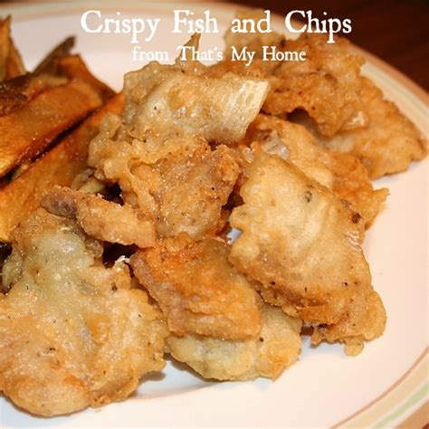 Crispy Fish and Chips - Recipes Food and Cooking