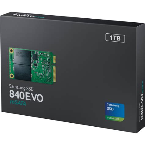 Samsung 1TB 840 EVO mSATA Internal Solid State Drive MZ-MTE1T0BW