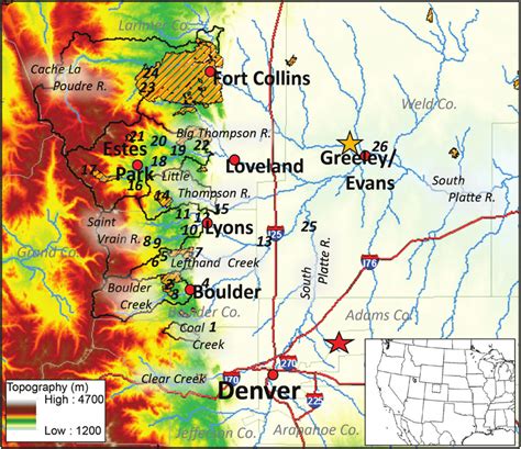 Map Colorado Front Range – Get Map Update