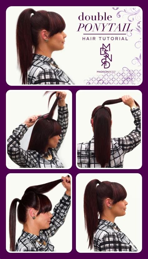 The Double Ponytail Hair Tutorial