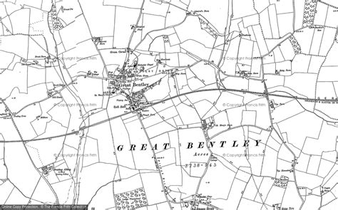 Old Maps of Great Bentley, Essex - Francis Frith