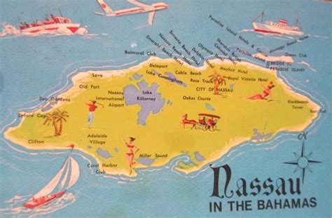 Nassau, Bahamas Hotels Map | Bahamas hotels, Old fort, Dolphin hotel