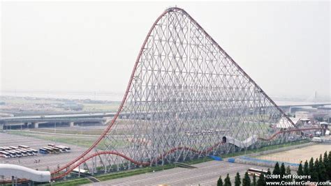 Steel Dragon 2000 - Nagashima Spa Land (Nagashima, Kuwana, Mie, Japan) | Amusement park rides ...