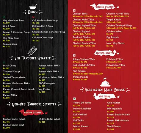 Menu at Big Feast, Dehradun, 117/1 Goyal Plaza