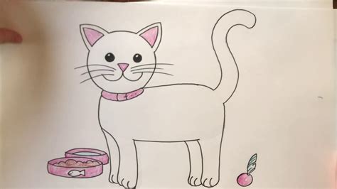 cat drawing easy for kids - Play A Key Role Weblog Art Gallery