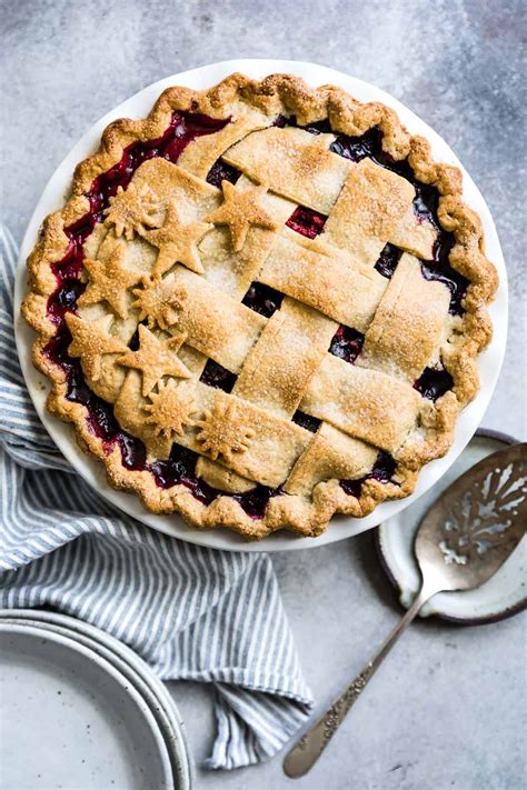 Triple Berry Pie with Gluten-free Cardamom Crust | Snixy Kitchen - Snixy Kitchen