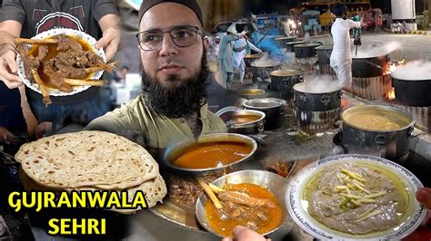 Gujranwala Street Food in Ramadan | Gurunanak Pura | Paye, Bong ...