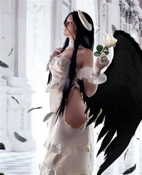 Overlord albedo cosplay costume . - glwec.in