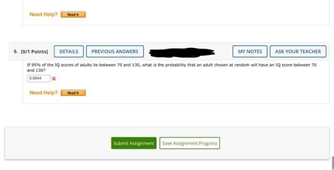 Solved If 95% of the IQ scores of adults lie between 70 and | Chegg.com