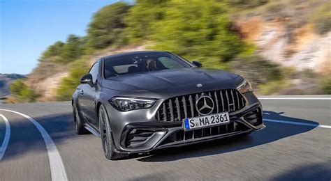 The new Mercedes-AMG CLE 53 Coupe is as powerful as it is menacing ...