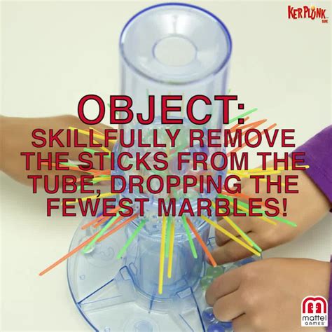 KerPlunk Kids Game, Family Game for Kids & Adults with Simple Rules for ...