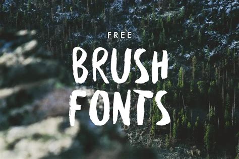 25+ Hand-Drawn, Free Brush Fonts - Hipsthetic