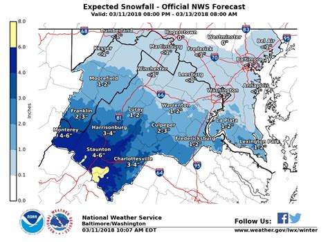 Maryland Weather: Snow Estimates Downgraded | Bel Air, MD Patch