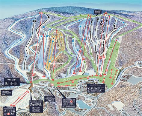 Camelback Mountain Resort Trail Map | OnTheSnow