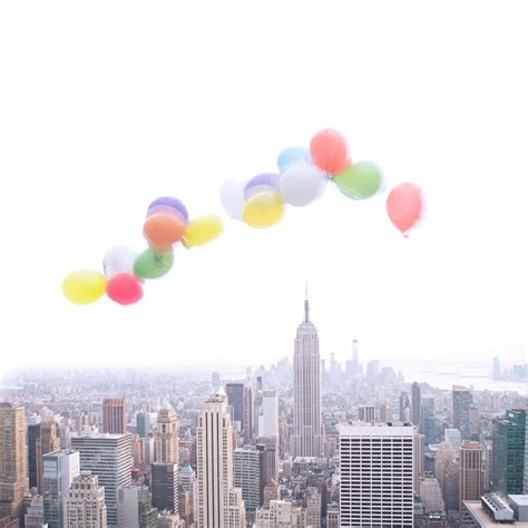 Balloons Over Manhattan Photography of New York City skyline | Etsy ...