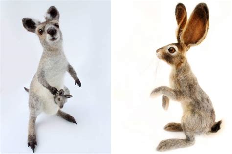 Artist spotlight: Yvonne Herbst's incredible felt animals | Art and Design | Earth Touch News